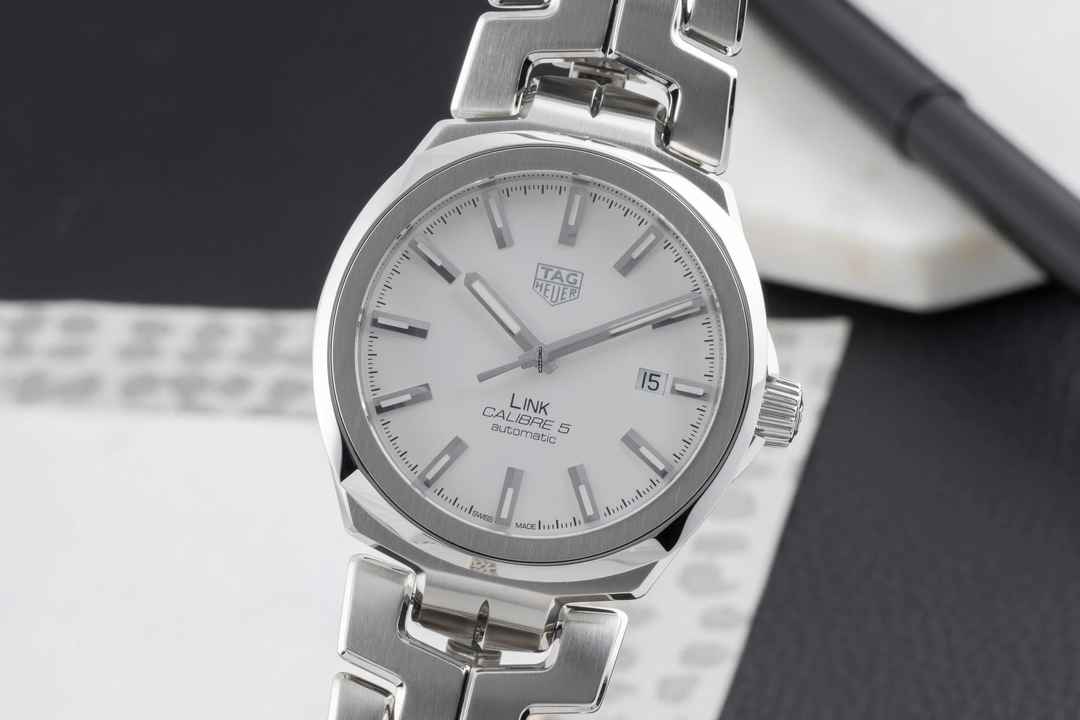  TAG Heuer Link Calibre 5 Automatik Herrenuhr Ref. WBC2111.BA0603 B&P 2025  