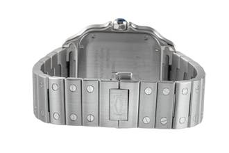 Thumbnail von Cartier Santos Edelstahl Automatik Herrenuhr Medium WSSA0010 4075