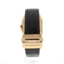 Thumbnail von Cartier Santos 100 MM Rose Gold Silver Dial