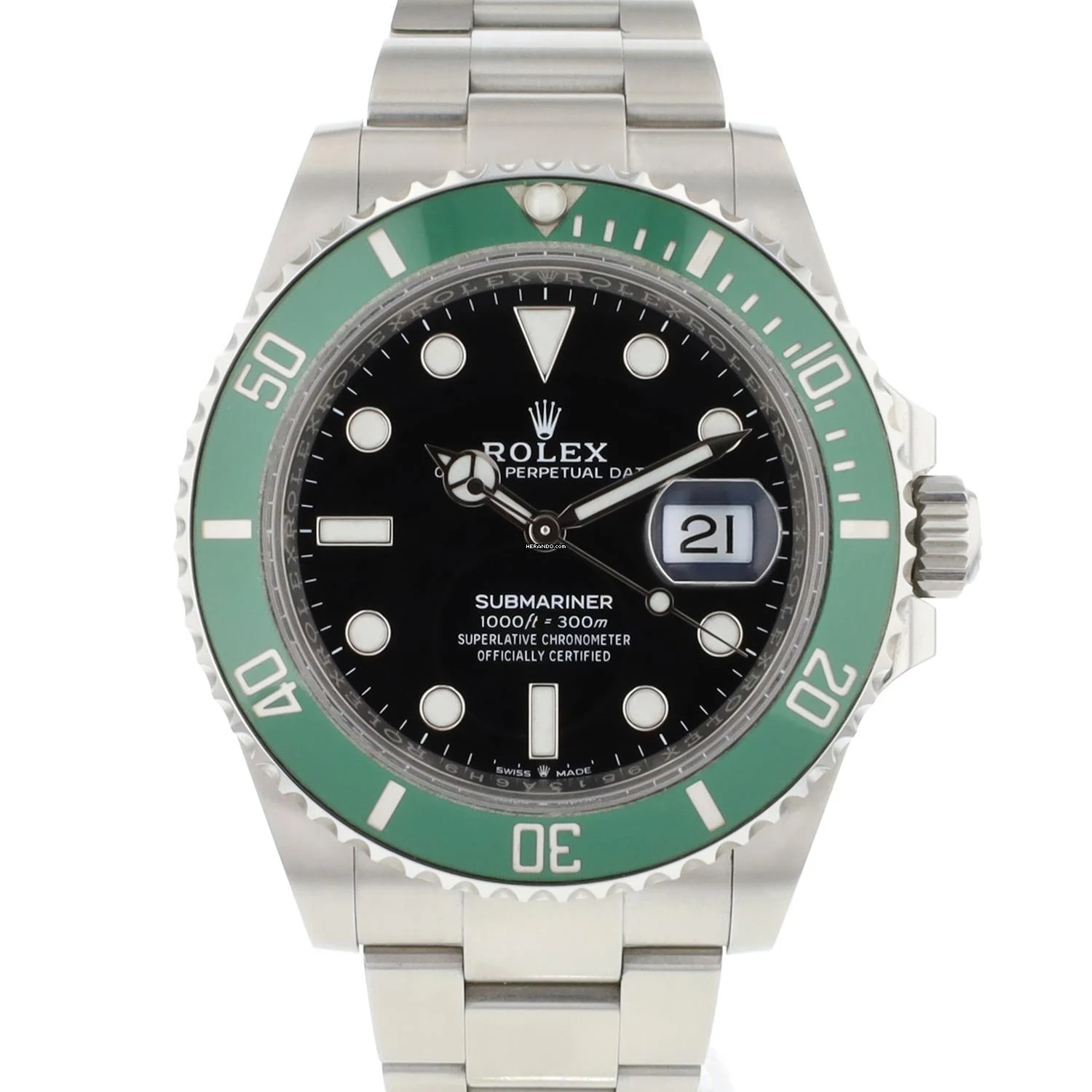 Rolex Submariner Date Green 126610LV