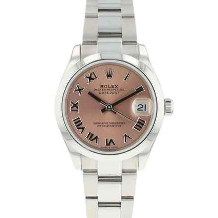  Rolex Datejust 31 31MM Oyster Pink Roman Dial 