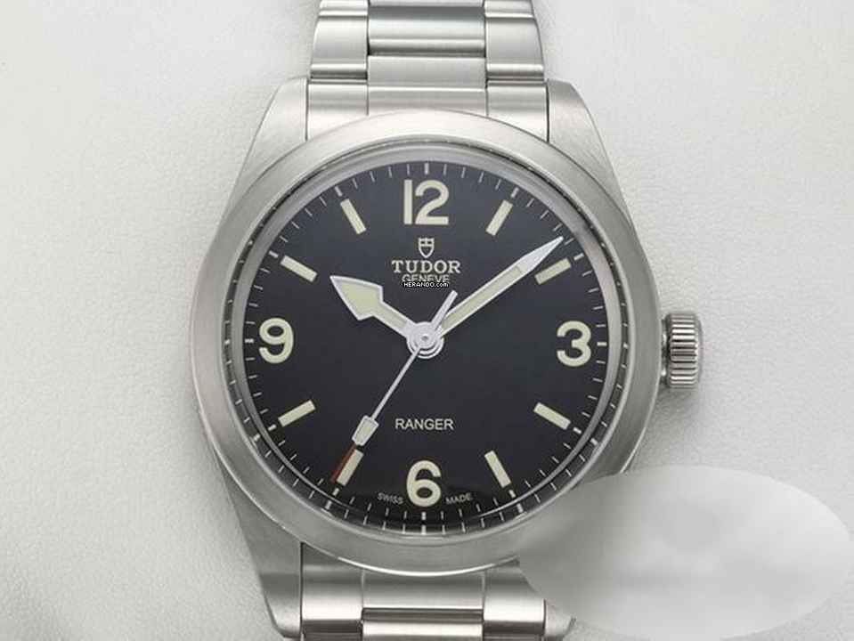  Tudor Ranger 39mm 79950 2022 Automatik Edelstahl Herren Stahl Steel Black Dial 