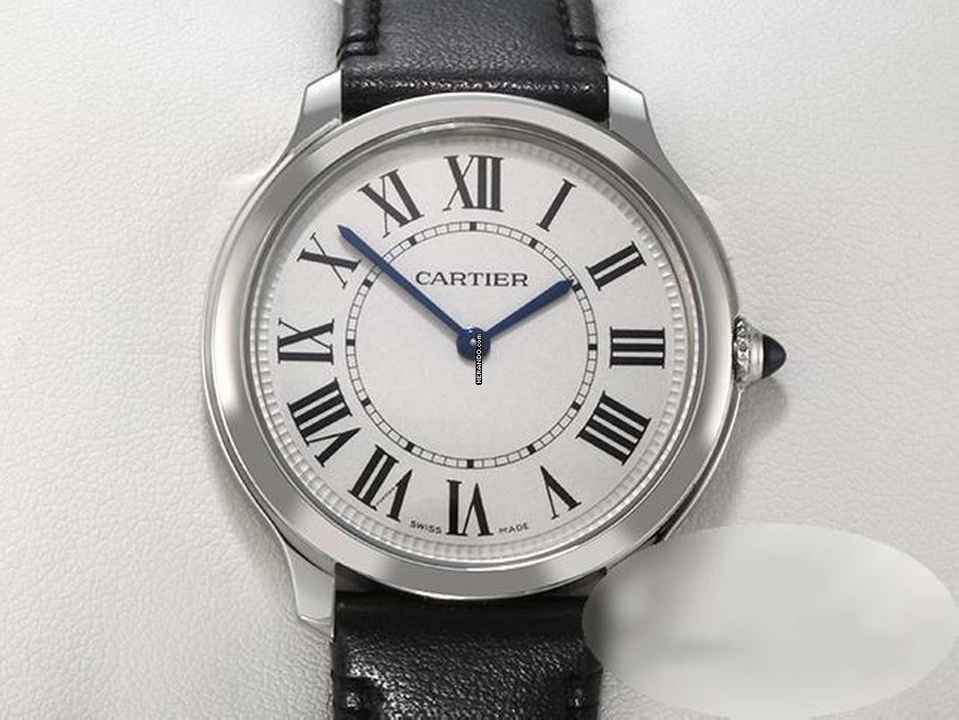  Cartier Ronde de Cartier Must Mittleres Modell 36 Mm Edelstahl Wsrn0031 2024 Stahl Steel 