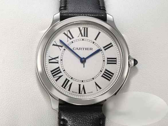  Cartier Ronde de Cartier Must Mittleres Modell 36 Mm Edelstahl Wsrn0031 2024 Stahl Steel 