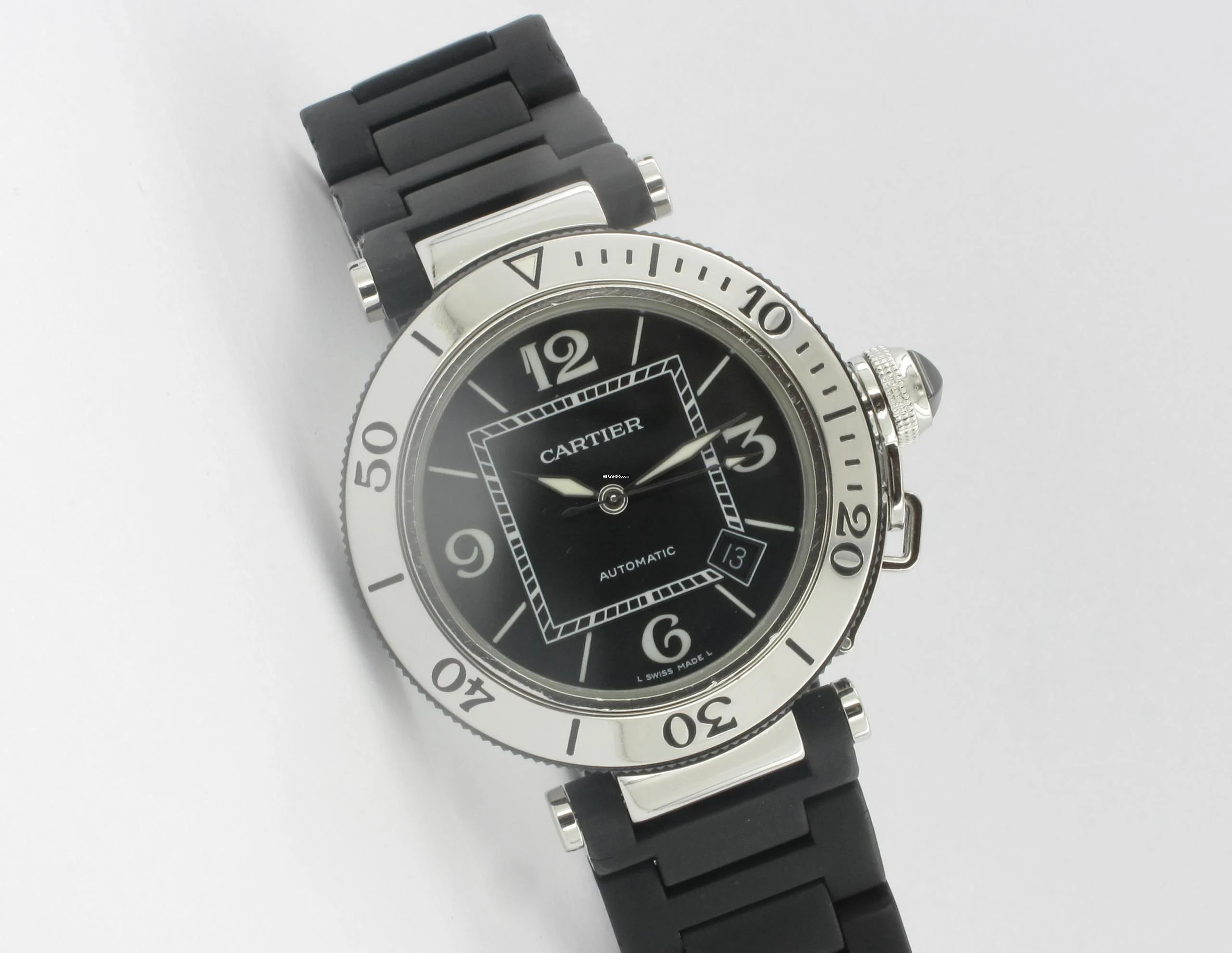  Cartier Pasha Seatimer Black 