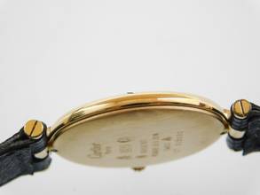 Thumbnail von Cartier Vendome massiv 30mm Herrenuhr Rarität im TOP Zustand mit original Band & Schließe