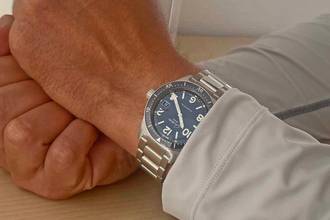 Thumbnail von Glashütte Original SeaQ Panoramadatum Ocean Blue ungetragenes Fullset LC100