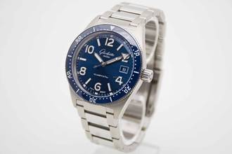 Thumbnail von Glashütte Original SeaQ Panoramadatum Ocean Blue ungetragenes Fullset LC100
