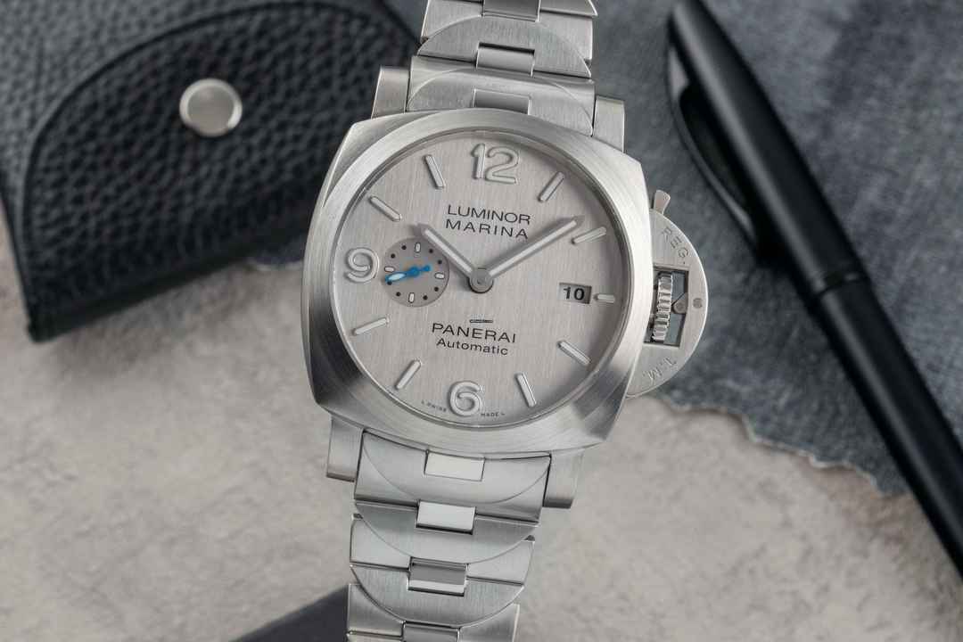  Panerai Luminor Marina Edelstahl Brushed Dial Automatik Herren Ref. PAM00978  