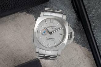 Thumbnail von Panerai Luminor Marina Edelstahl Brushed Dial Automatik Herren Ref. PAM00978