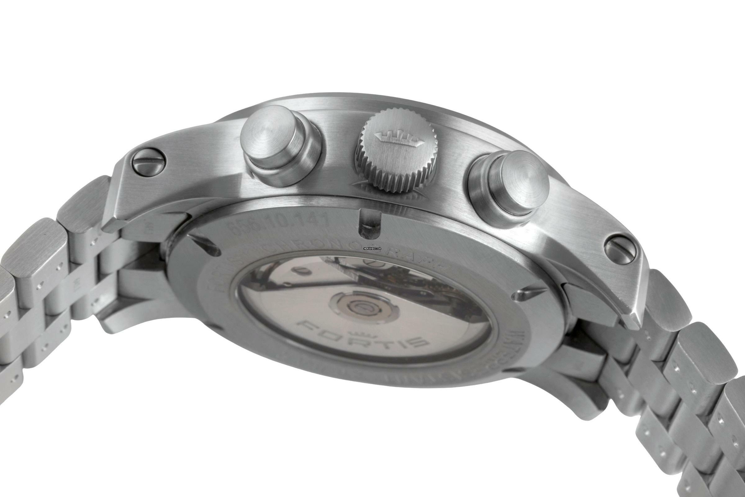 Thumbnail von Fortis Aeromaster Chronograph Stahl Automatik Ref.656.10.141