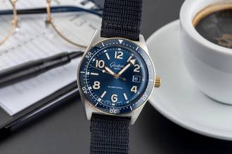 Thumbnail von Glashütte Original SeaQ Stahl / Gold Automatik Herrenuhr Ref. 1-39-11-10-90-34