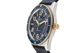 Thumbnail von Glashütte Original SeaQ Stahl / Gold Automatik Herrenuhr Ref. 1-39-11-10-90-34