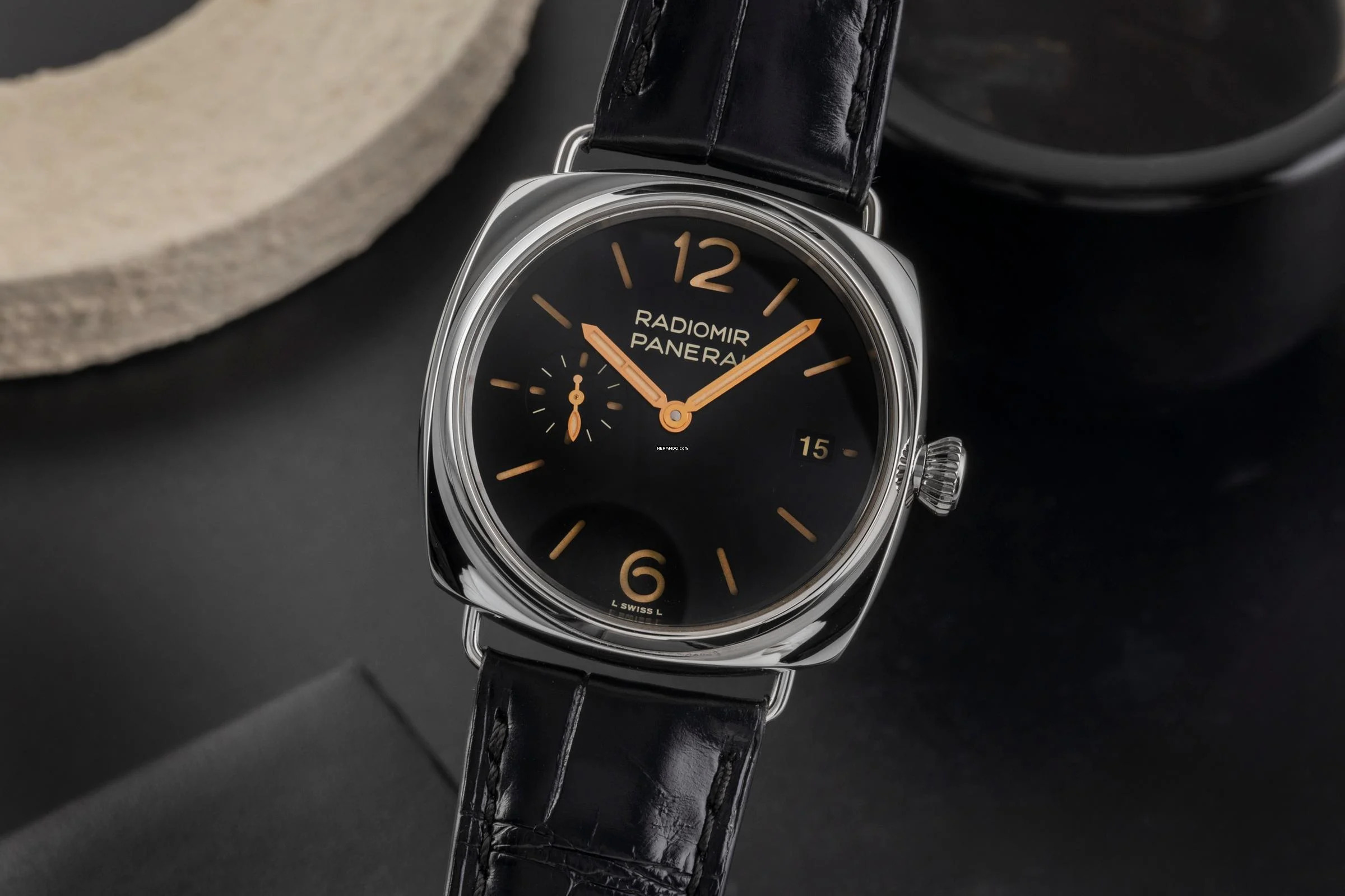 Panerai Radiomir Quaranta Stahl Automatik Herrenuhr Ref. PAM01294 B&P 2023