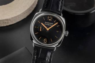 Thumbnail von Panerai Radiomir Quaranta Stahl Automatik Herrenuhr Ref. PAM01294 B&P 2023