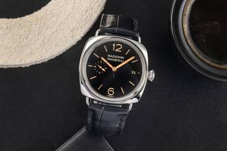 Thumbnail von Panerai Radiomir Quaranta Stahl Automatik Herrenuhr Ref. PAM01294 B&P 2023