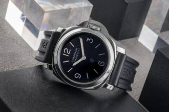 Thumbnail von Panerai Luminor Base Logo Stahl Handaufzug Herrenuhr Ref. PAM01086 NP. 5700 