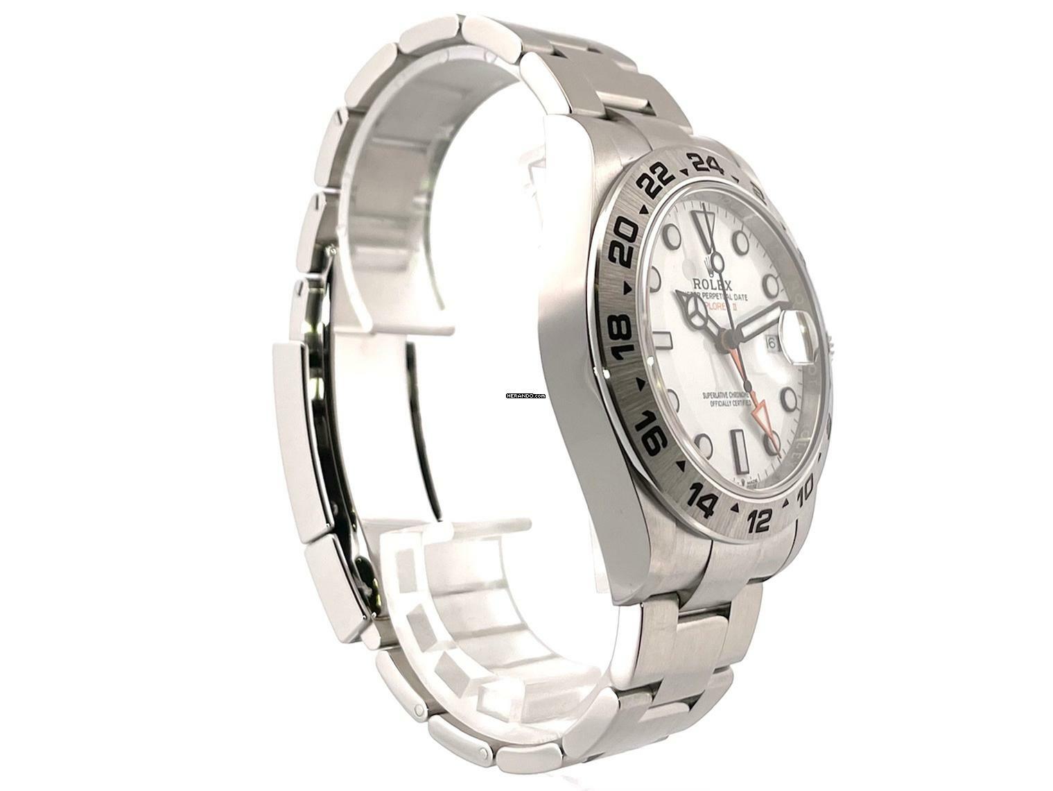 Thumbnail von Rolex Explorer II 42 Edelstahl Ref. 226570 Zifferblatt Weiß