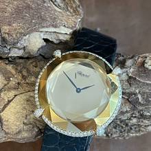 Thumbnail von Chopard Golden Diamonds Quarz Damenuhr 18Kt - Ref. 45/6895 Special Edition