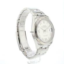 Thumbnail von Rolex Datejust 36 Fluted Oyster Silver Diamond Roman Dial