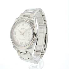 Thumbnail von Rolex Datejust 36 Fluted Oyster Silver Diamond Roman Dial