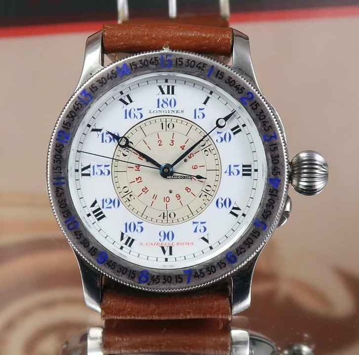  Longines SUPER RARE LINDBERG FOR CAIRELLI ROMA FROM 1939 EXTRACT ONLY 3 KNOWN 