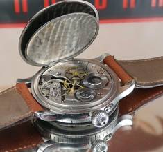 Thumbnail von Longines SUPER RARE LINDBERG FOR CAIRELLI ROMA FROM 1939 EXTRACT ONLY 3 KNOWN