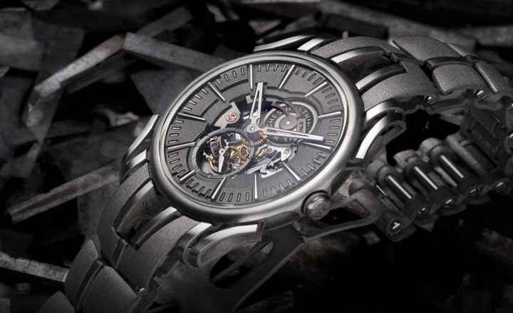  Holthinrichs Deconstructed Titanium Black Rhodium3D printed Case 