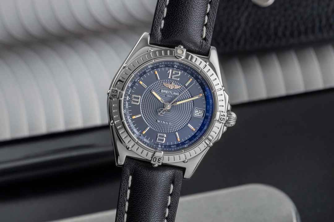  Breitling Windrider Wings Edelstahl Automatik Herrenuhr Ref. A10050 