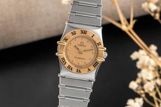 Thumbnail von Omega Constellation Ladies Lady Stahl / Gold Damenuhr Ref. 795.1076 Vintage