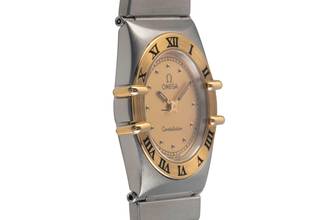 Thumbnail von Omega Constellation Ladies Lady Stahl / Gold Damenuhr Ref. 795.1076 Vintage