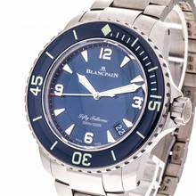 Thumbnail von Blancpain Fifty Fathoms Automatique 45mm Blue – 5015-12B40-98B – like NEW – 2022 Full Set