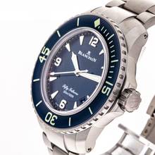 Thumbnail von Blancpain Fifty Fathoms Automatique 45mm Blue – 5015-12B40-98B – like NEW – 2022 Full Set