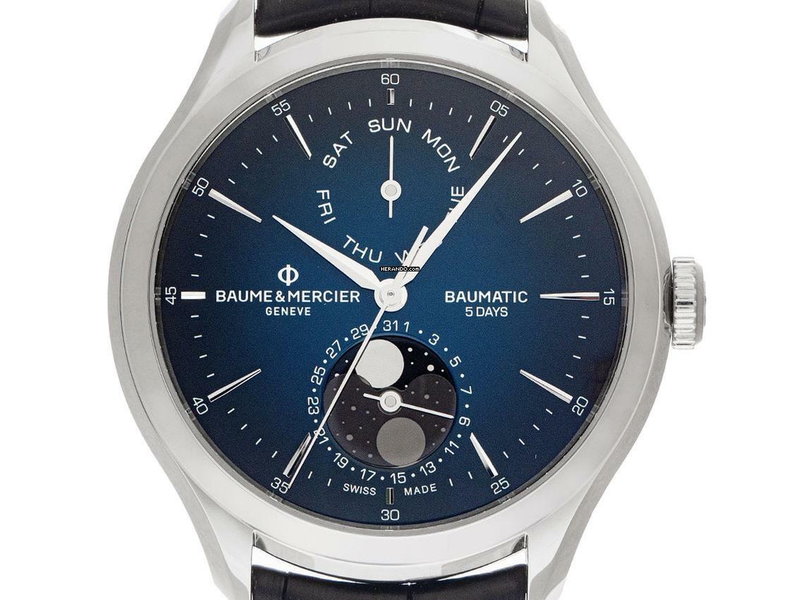  Baume & Mercier Clifton Baumatic Ref.M0A10593 2025 Full Set Ungetragen 