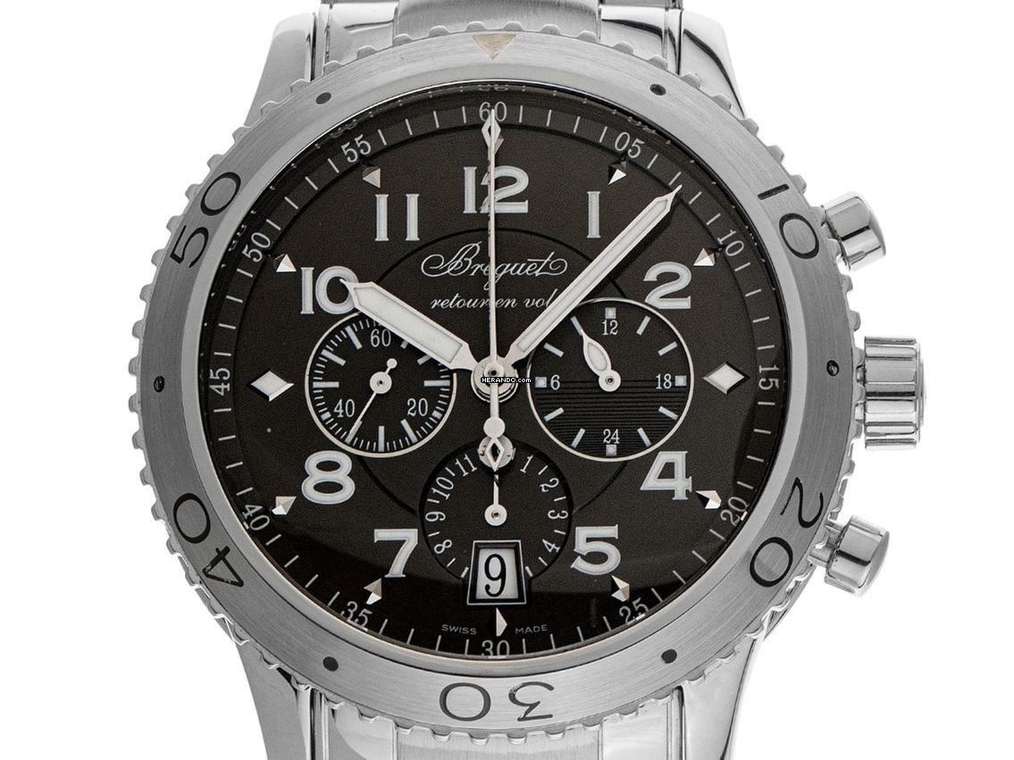  Breguet Type XX - XXI - XXII Chronograph Ref.3810 ST 92 SZ9 2006 Full Set wie Neu Vintage 