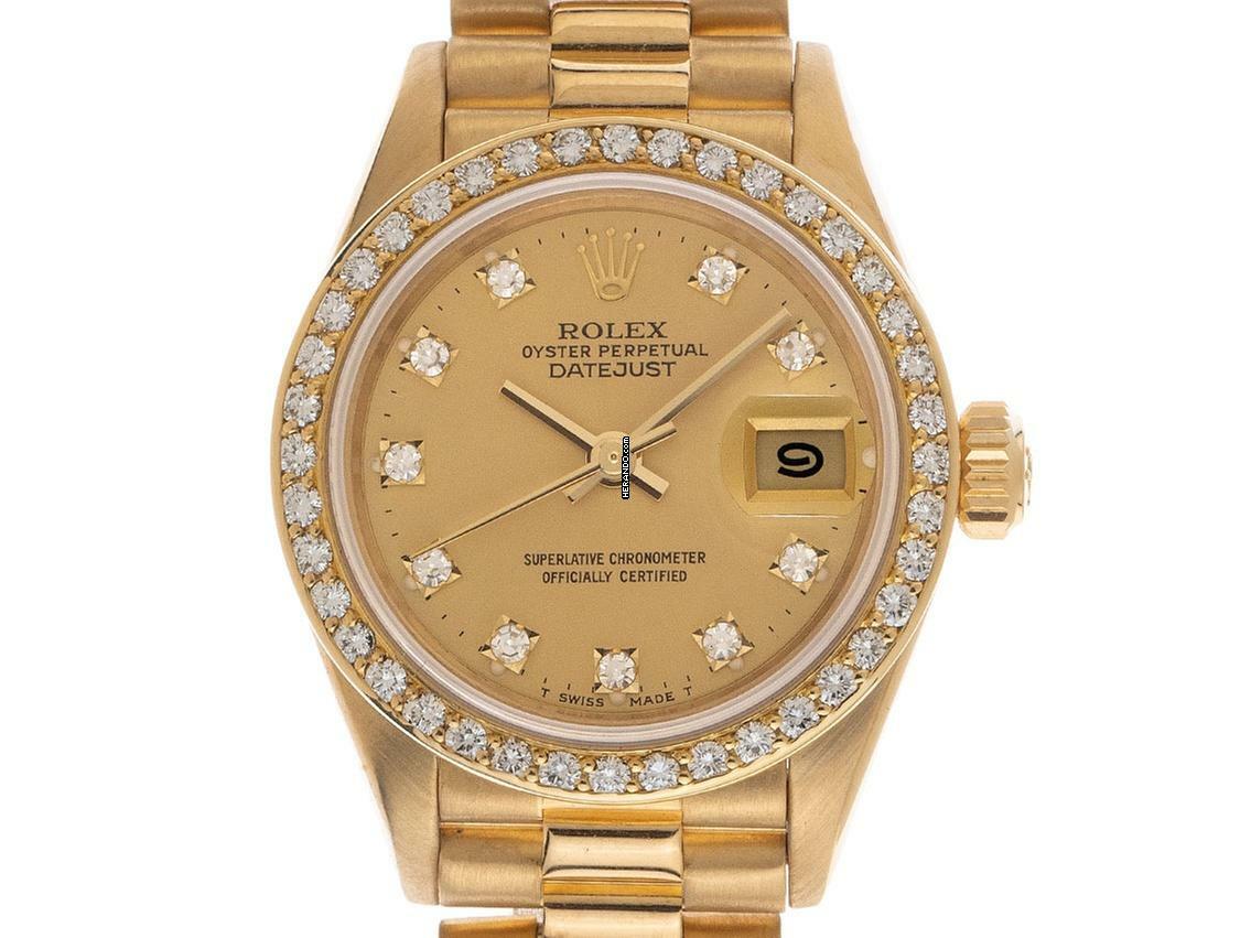  Rolex Lady-Datejust Ref.69138 1986 Full Set sehr gut Vintage  