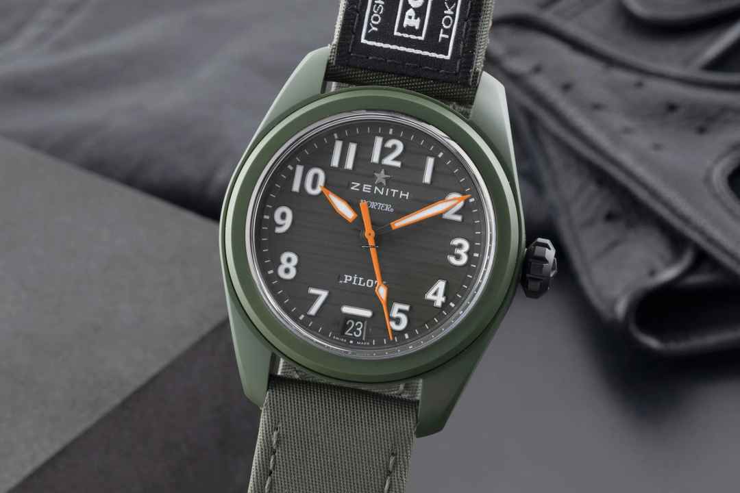  Zenith Pilot Porter Ltd. Keramik Automatik Ref. 49.4001.3620/63.I001 B&P 2025  