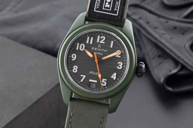  Zenith Pilot Porter Ltd. Keramik Automatik Ref. 49.4001.3620/63.I001 B&P 2025  