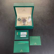 Thumbnail von Rolex Oyster Perpetual 36 Red grape Dial - FULL SET 2018 - LC100