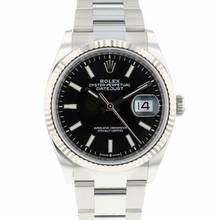 Thumbnail von Rolex Datejust 36 Fluted Black Dial