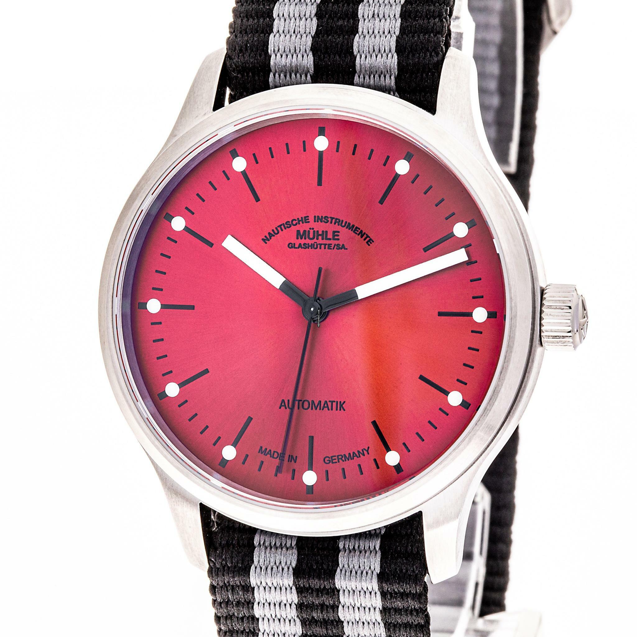  Mühle Glashütte Panova Red 40 – M1-40-78-NB-IV – NEW & Unworn – 07/2025 Full Set 