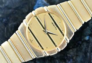 Thumbnail von Piaget Polo very rare Vintage 761 C 701 | Yellowgold | Quartz