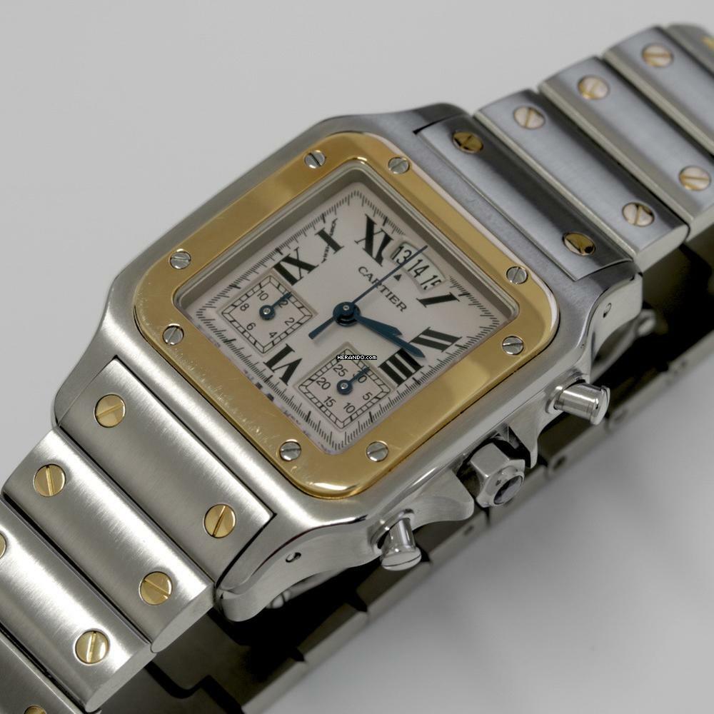 Thumbnail von Cartier Santos de Cartier Chronograph Ref.2425
