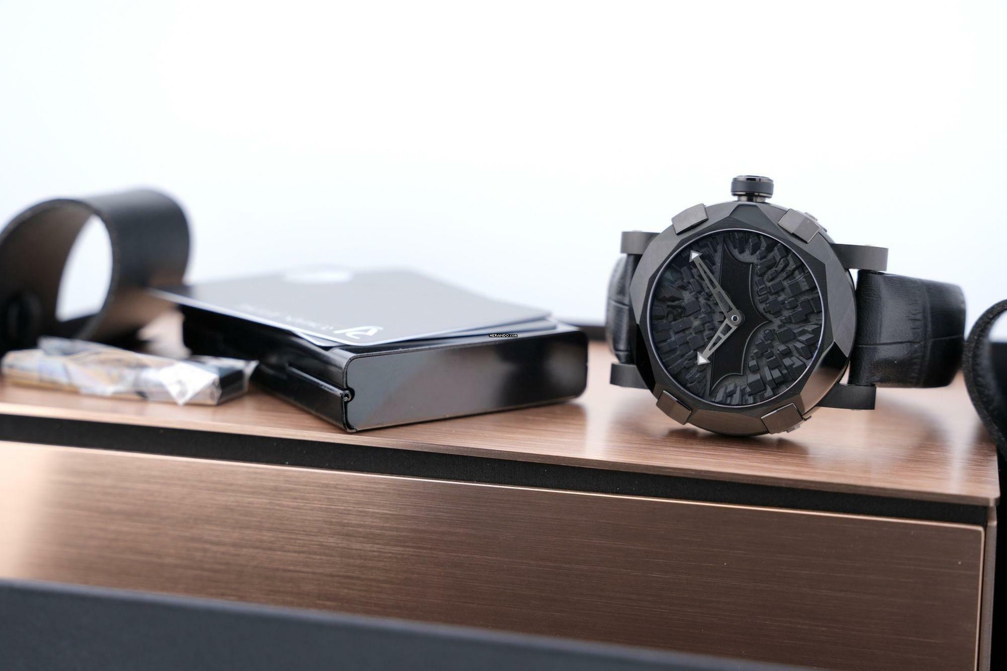 Thumbnail von Romain Jerome Batman-DNA Gotham City PVD 46MM Limited Edition - Box+Papers - 24 Months Warranty RJ.T.AU.WB 2019