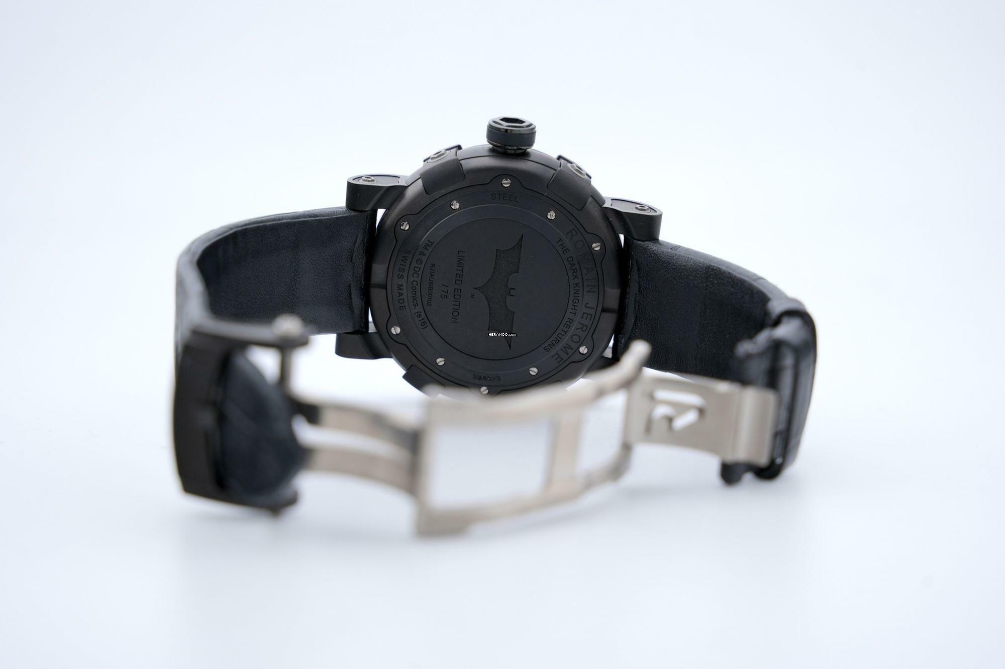 Thumbnail von Romain Jerome Batman-DNA Gotham City PVD 46MM Limited Edition - Box+Papers - 24 Months Warranty RJ.T.AU.WB 2019