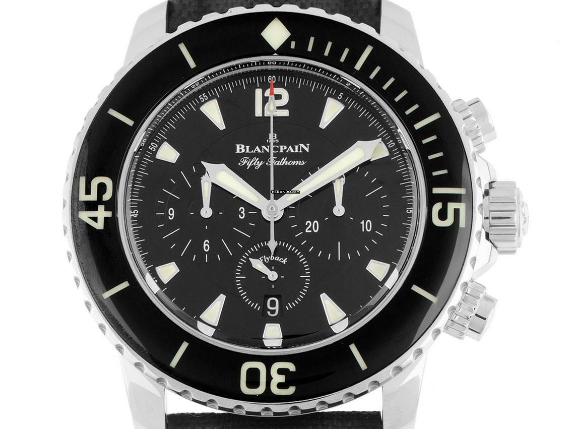 Blancpain Fifty Fathoms Chronographe Flyback Ref.5085F 1130 52A 2025 Full Set Ungetragen 