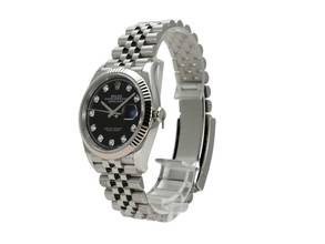 Thumbnail von Rolex Datejust 36 Oystersteel Weißgold Ref. 126234 Diamant Schwarz Jubile-Band