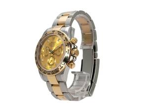 Thumbnail von Rolex Daytona Cosmograph Daytona Edelstahl / Gelbgold Ref. 116503 Champagner Diamant