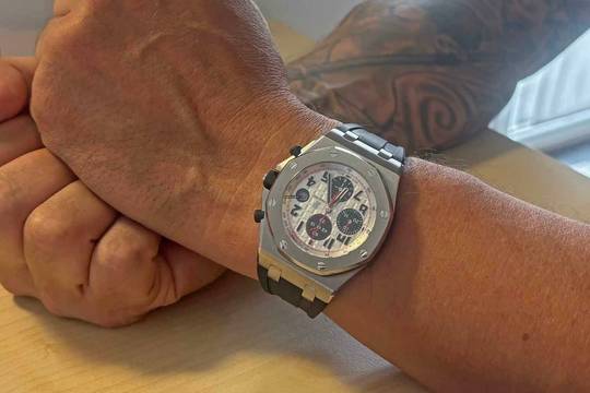  Audemars Piguet Royal Oak Offshore Chronograph Panda 26710ST Fullset mit AP Service in 2023 