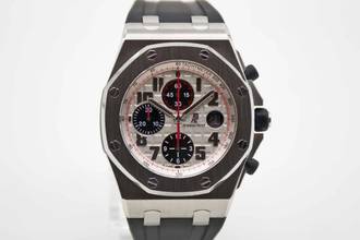 Thumbnail von Audemars Piguet Royal Oak Offshore Chronograph Panda 26710ST Fullset mit AP Service in 2023